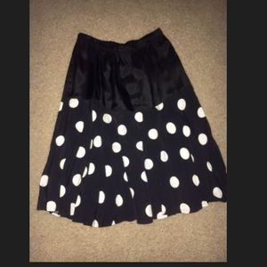 Polka dot vintage skirt